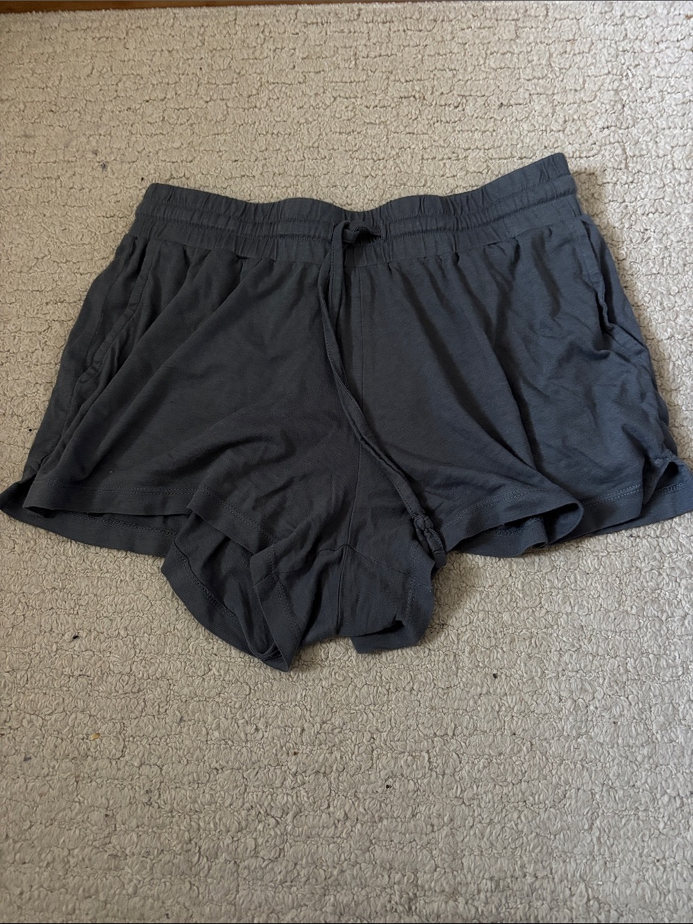 Women's Dark Grey Lounge Shorts